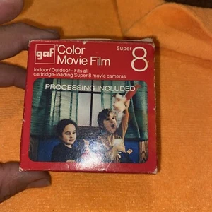 gaf Color Movie Film Super 8 Exp Nov 1976 K-12 Processing NOV 1975 Sealed NOS - Picture 1 of 3