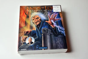 SEALED! Lands of Lore Throne of Chaos PC CD-ROM - Big Box - 1994 Westwood Studio - Picture 1 of 6