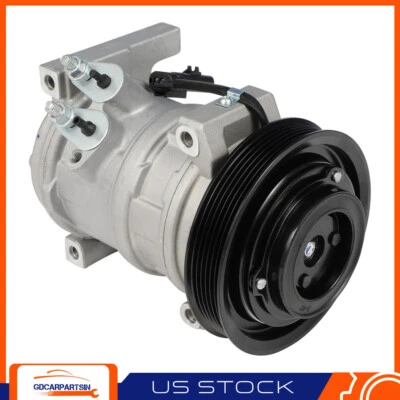 For 2003-2006 Jeep TJ Wrangler 2.4L L4 A/C AC Compressor CO 29011C - Image 1 of 4