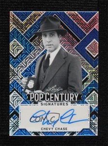 2022 Leaf Metal Pop Century Blue Mojo 2/10 Chevy Chase #BA-CC1 Auto 1no