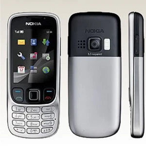 Nokia 6303 Classic Bluetooth Unlocked GSM 2G Original 6303C Cell Phone Silver - Imagen 1 de 26