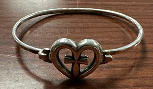James Avery Retired Sterling Silver Eternal Love Hook On Bracelet - Picture 1 of 9