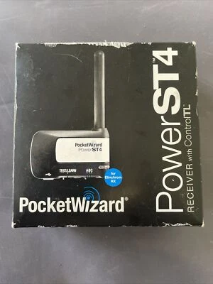 Pocket Wizard Power ST4 Remote Control Receiver For Elinchrom RX EX - Image 1 of 3