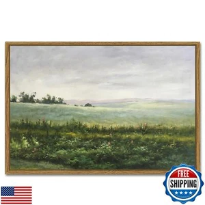 SHENIFY Landscape Framed Canvas Wall Art 16x24in Large Vintage Classical The - Picture 1 of 5