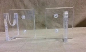  Clear Premium Acrylic wall mountable WW2 German Dagger Knife Display Stand - Picture 1 of 5