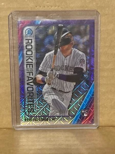 Sam Hilliard 2020 Bowman Chrome Rookie Of The Year Mojo /150 ROYF-SH - Picture 1 of 2