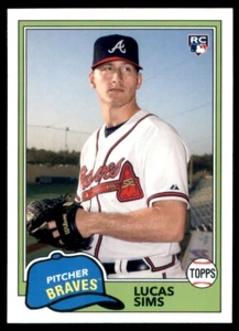 2018 Topps Archives #247 Lucas Sims Rookie - Picture 1 of 4