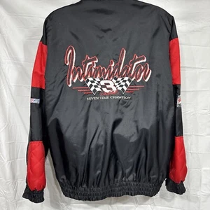 VTG Nutmeg Dale Earnhardt #3 Intimidator X-Large Coat Jacket Mens Zip Winter - Picture 1 of 13