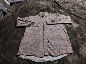 George Strait Cowboy Wrangler Western Shirt Mens Size Medium Country - Picture 1 of 10