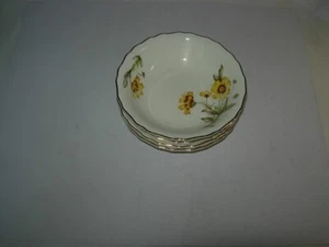 4er Set Canonsburg 22 kt Gold China Dessertschalen 5" - Bild 1 von 1