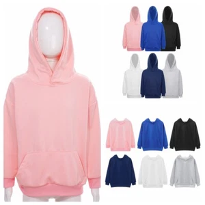 Kids Sportwear Cycling Outwear Workout Coat Hiking Sweatshirt Activewear Hooded - Picture 1 of 69