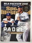 San Diego Padres Fernando Tatis Jr and Manny Machado Signed Sports Illustrated 