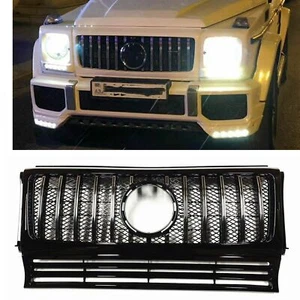Front Bumper Grille For Mercedes Benz W463 G Wagon G550 G500 G350 G63 1990-2017 - Picture 1 of 9