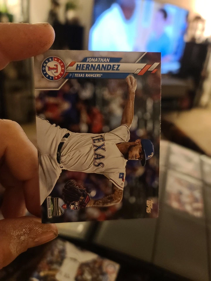 2020 Topps Rc Inaugural Season # 597 Jonathan Hernandez - Image 1 of 2