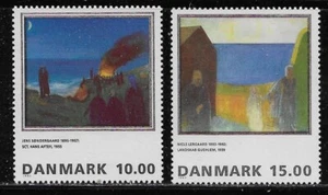 Danimarca Scott #'s 1033 - 1034 nuovo di zecca - Foto 1 di 1