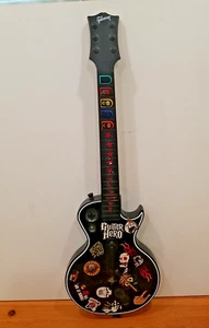 Xbox 360 Guitar Hero Gibson Les Paul Wireless Controller Red Octane UNTESTED - Picture 1 of 12