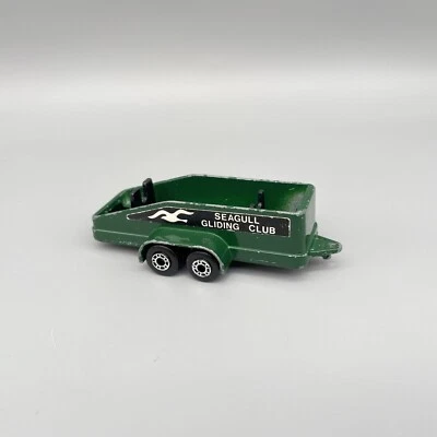 Matchbox TP-7 Glider Transporter Trailer 1976 Seagull Gliding Club  - Image 1 of 4