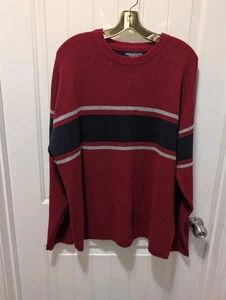 Suéter Tejido De Colección Años 90 Y2K American Eagle Outfitters Para Hombres L Rayas Color Bloque - Imagen 1 de 7