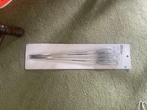 "Pinchos para asar a la parrilla de metal Room Essentials, paquete de 4, 18,74"" nuevos en paquete" - Imagen 1 de 3