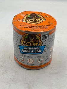 Gorilla Waterproof Patch & Seal Tape 2.4m x 100mm Clear Permanent Rubberised - Picture 1 of 5