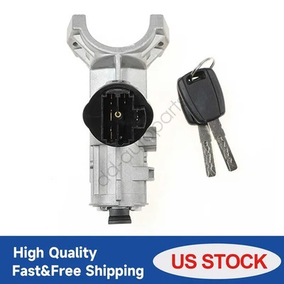 4162HN Ignition Lock Barrel Switch with Key Fit for Fiat for Peugeot for Citroen Foto 1 de 4