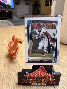 2021 Donruss  Javonte Williams Rated Rookie #275 Denver Broncos RC cowboys - Picture 1 of 2