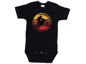 BODY DE BEBÉ MOTOCROSS, Dirt Bike Sun, MOTOCICLETA, MAMELUCO INFANTIL, Creeper - Imagen 1 de 6