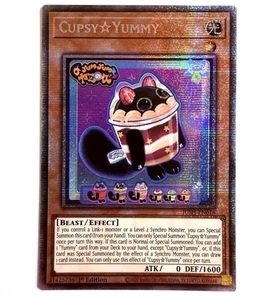 JUSH-EN016 Yu-Gi-Oh! 1st Edition CupsyYummy (V.3 - Starlight Rare) Englisch - Picture 1 of 1