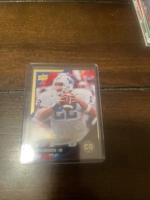 2014 Upper Deck Conference Greats - Jared Lorenzen #47 Gold Auto - Image 1 of 2