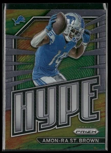 2022 Panini Prizm Hype Amon-Ra St. Brown #H-13 Detroit Lions - Bild 1 von 2
