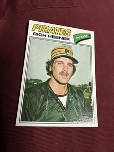 Topps Baseball 1977 #167 Rich Hebner casi nuevo+ - Imagen 1 de 2