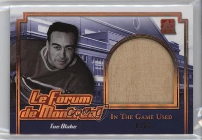2017 Leaf ITG Used Le Forum de Montreal Bronze /30 Toe Blake #LFM-15 HOF - Image 1 of 2