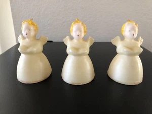 Vintage A Tavern Kerze Weihnachten Engel Kerzen X3 Mängel - Bild 1 von 7