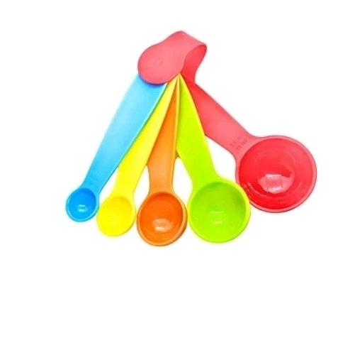 5 X Measuring Spoons Food Kitchen 1.25 - 15ml, 1/4 tsp - 1 tb sp Multi Purpose  - Image 1 of 1