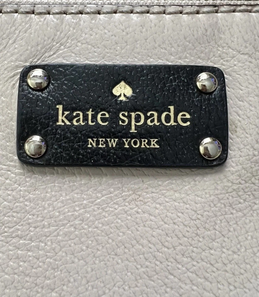 Bolso de mano bandolera Kate Spade Hanna Wellesley beige negro Foto 1 de 4