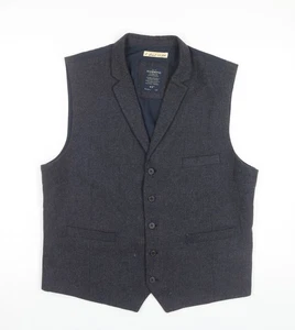 Hammond & Co. Men's Blue Wool Waistcoat Size 44 - Picture 1 of 12
