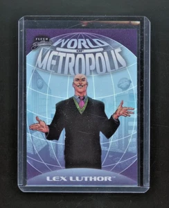 2025 Fleer Brilliants Superman, LEX LUTHOR #WM-10, World Of Metropolis, WB11 - Picture 1 of 2