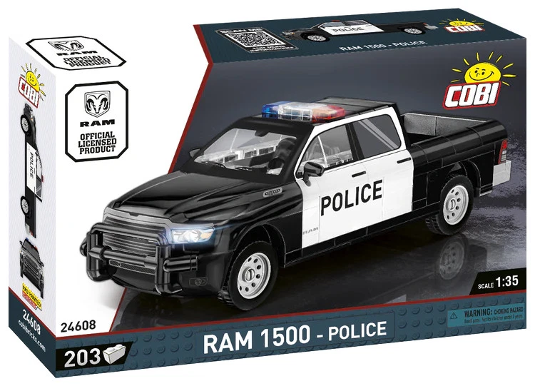 COBI #24608 DODGE Ram 1500 Police Truck - Brand New! - Image 1 of 1