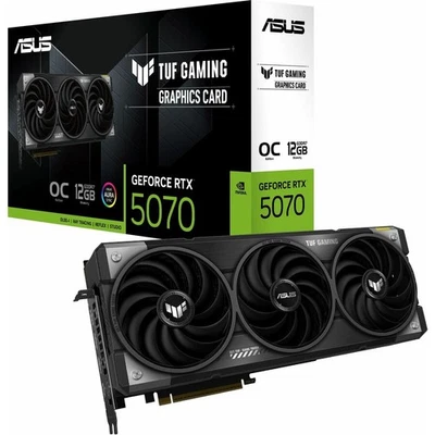 ASUS TUF-RTX5070-O12G-GAMING TUF NVIDIA GeForce RTX 5070 Graphic Card - 12 GB - Image 1 of 4