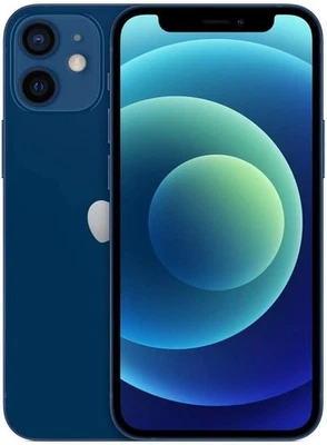 IPhone 12 Mini A2176 5.4" 64GB Smartphone Blue - Locked to AT&T - Image 1 of 4