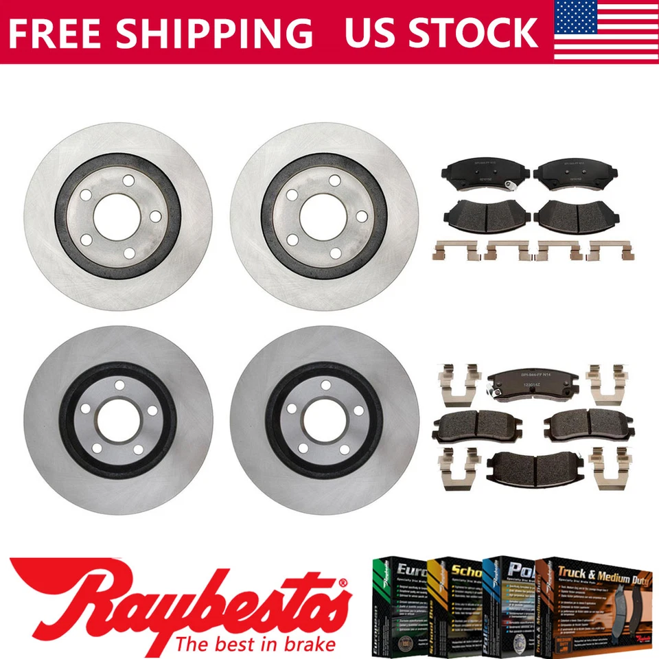 Se adapta a rotores de freno delanteros traseros y pastillas de freno metálicas Pontiac Bonneville 2005 Foto 1 de 4