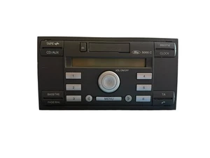 Autoradio 5M5T18K876BA 5000 C Kassette AM FM Ford Focus II 2 Radio + CODE - Bild 1 von 7
