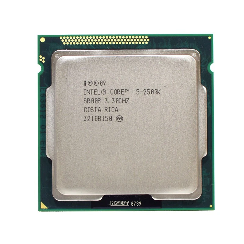 Free shipping Intel Core i5-2500K CPU 3.3GHz LGA 1155/H2 (SR008) Processor - Image 1 of 1