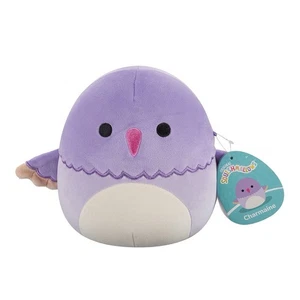 Squishmallows Charmaine der violett gekrönte Kolibri 7,5 Zoll Plüschtier Brandneu mit Etikett - Bild 1 von 6