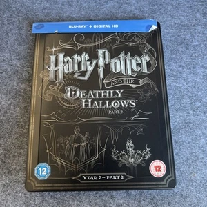 Harry Potter And The Deathly Hallows Part 2 Steelbook UK Exclusive Limited - Picture 1 of 4