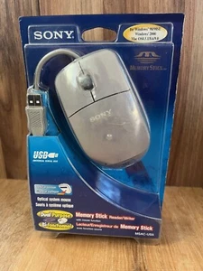 Vintage / Sony Memory Stick Lecteur Graveur USB Souris Optique / MSAC-US5 / Scellé - Photo 1 sur 9