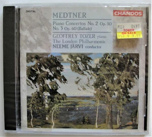MEDTNER - Piano Concertos No. 2 & 3 ~ Tozer, London Philharmonic, Jarvi ~ NEW CD - Imagen 1 de 3