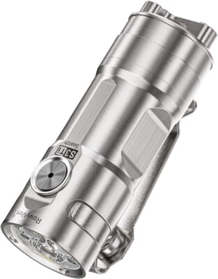 RovyVon S3 Ti Titanium LED Flashlight,1800 Lumen,