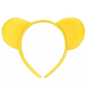 Yellow Bear Ears Headband Cute Bear Hairband Adult Halloween Costume Hair Acc... - Picture 1 of 7