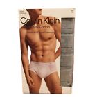 Calvin Klein Men's Classic Fit Gray Briefs Size 2XL 4 Pack 100% Cotton